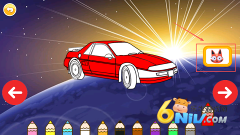 儿童汽车涂色游戏 第3张图