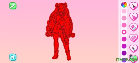 芭比娃娃色彩创作 第3张图