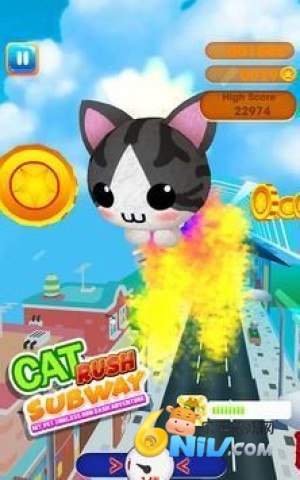 猫猫赶地铁 第4张图
